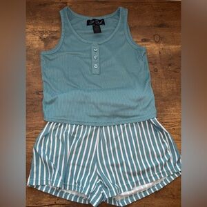 NWOT Women's Teal Sleepwear Set